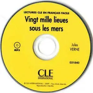 Jules Verne, Brigitte Faucard-Martinez, "Vingt mille lieues sous les mers" + CD MP3
