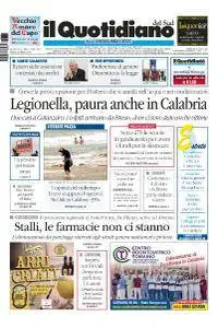 il Quotidiano del Sud Catanzaro, Lamezia e Crotone - 28 Luglio 2018