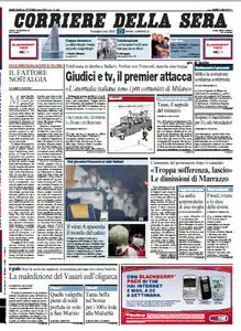 il Corriere della Sera 28-10-09