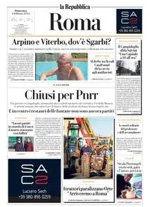 la Repubblica Roma - 4 Febbraio 2024