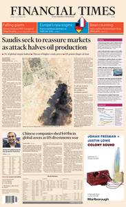 Financial Times Europe – 16 September 2019