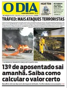 Jornal O Dia em PDF, Terça, 23 de Novembro de 2010
