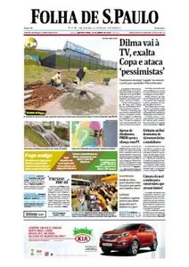  Folha de São Paulo - 11 de junho de 2014 - Quarta