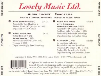 Alvin Lucier - Panorama (1997)