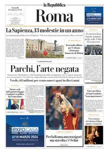 la Repubblica Roma - 23 Febbraio 2024