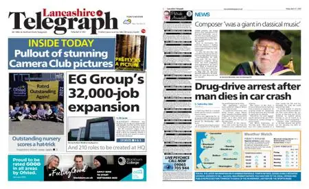 Lancashire Telegraph (Blackburn, Darwen, Hyndburn, Ribble Valley) – April 22, 2022