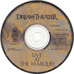 Dream Theater - Live At The Marquee (1993) [ATCO Records, AMCY-574, Japan]