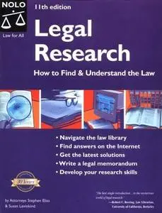 Legal Research: How to Find & Understand the Law, 11th edition