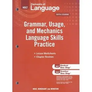 Grammar, Usage, and Mechanics Language Skills Practice: Fifth Course