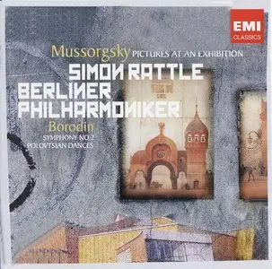 Berliner Philharmoniker - Simon Rattle - Mussorgsky  Bilder einer Ausstellung - Borodin  Sinfonie Nr.2, Polowetzer Tänze
