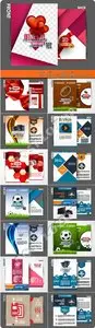 Brochure or flyer layout vector 2