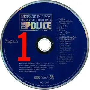 The Police - Message In A Box: The Complete Recordings (1993) [4CD BoxSet] {A&M Records} [repost]