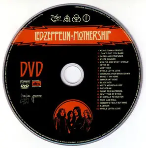 LED ZEPPELIN - DVD Bonus from Mothership Album (2007)