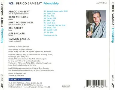 Perico Sambeat - Friendship (2003) {ACT}