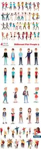 Vectors - Different Flat People 3