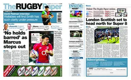 The Rugby Paper – November 07, 2021