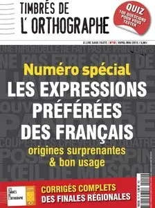 Timbrés de l'Orthographe N 10 - Avril-Mai 2015