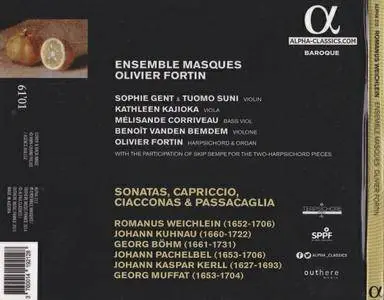 Ensemble Masques, Olivier Fortin - Romanus Weichlein Opus1, 1695 (2015) {Alpha}