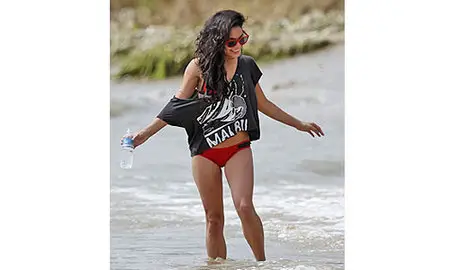 Vanessa Hudgens – Bikini Candids at the Beach in Hawaii