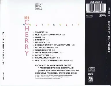 Don Cherry - Multikulti (1990) {A&M Records 395 323-2}