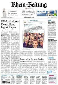 Rhein-Zeitung - 20. Januar 2018