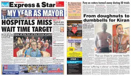 Express and Star Sandwell Edition – May 04, 2018