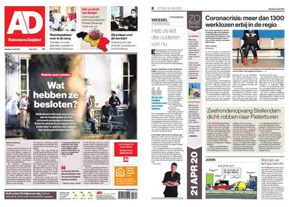 Algemeen Dagblad - Hoeksche Waard – 21 april 2020