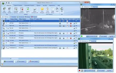 Zebra Webcam Motion Detector 1.8