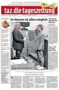 Tageszeitung TAZ vom 20 November 2013