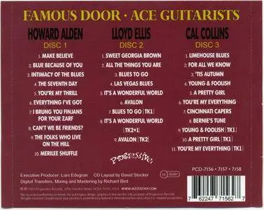 Howard Alden, Lloyd Ellis, Cal Collins - Famous Door - Ace Guitarists (2015) {3CD Progressive Records Box Set}