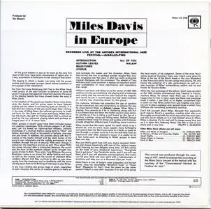 Miles Davis - Miles Davis In Europe (1964) {2006 DSD Japan Mini LP Edition Analog Collection SICP 1210}
