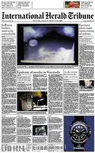 International Herald Tribune August 24 2010