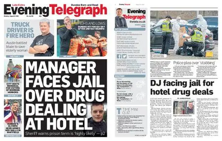 Evening Telegraph Late Edition – August 09, 2021