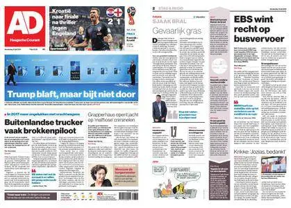 Algemeen Dagblad - Den Haag Stad – 12 juli 2018