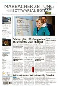 Marbacher Zeitung - 26. September 2018