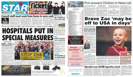 Shropshire Star Shrewsbury Edition – November 09, 2018