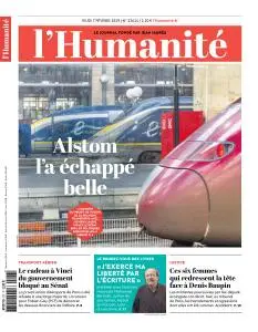 L'Humanite du Jeudi 7 Février 2019