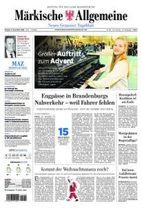 Märkische Allgemeine Neues Granseer Tageblatt - 03. Dezember 2018