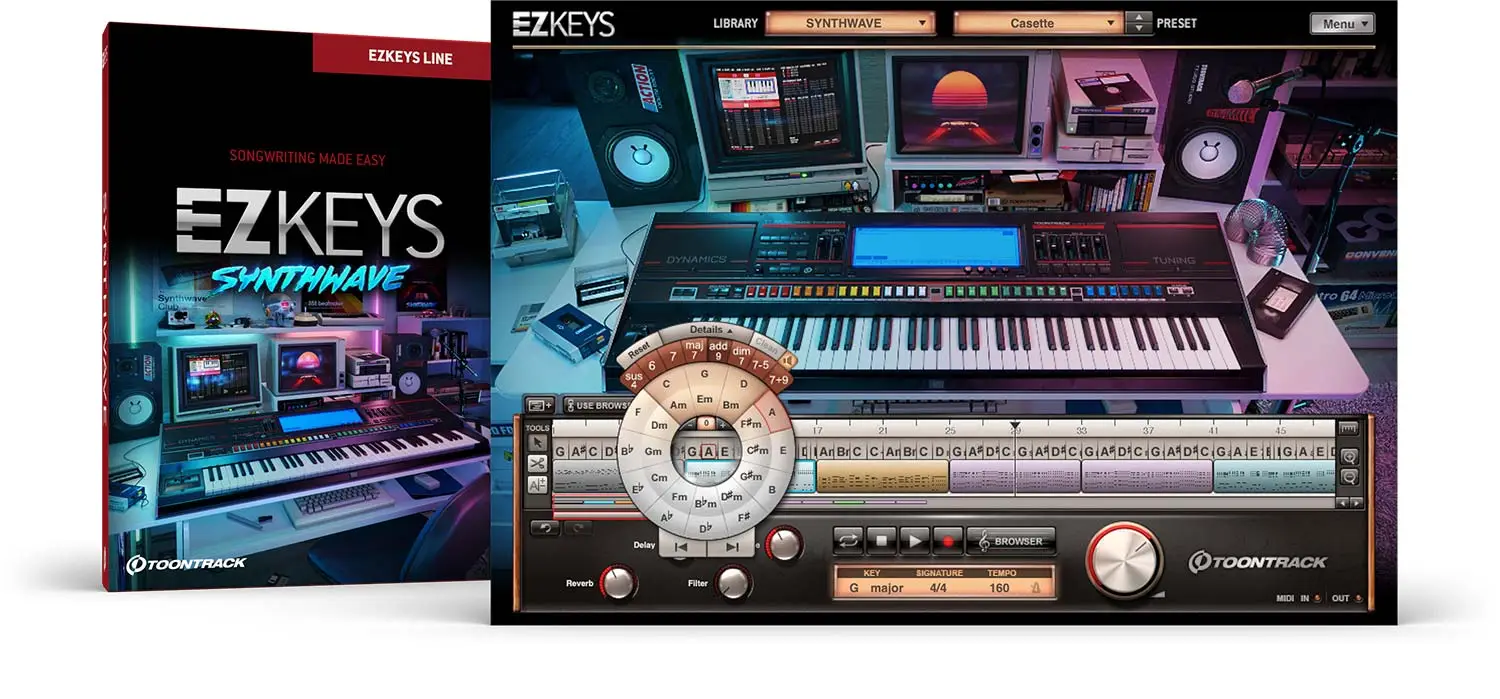 Toontrack EZkeys Synthwave v1.0.0 (win/macOS)