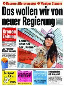 Kronen Zeitung - 01. September 2017