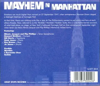 Illinois Jacquet and Flip Phillips - Mayhem In Manhattan (2003)