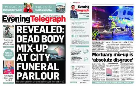 Evening Telegraph Late Edition – February 07, 2019