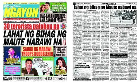 Pilipino Star Ngayon – Oktubre 23, 2017