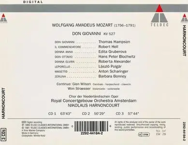 Nikolaus Harnoncourt, Royal Concertgebouw Orchestra Amsterdam - Wolfgang Amadeus Mozart: Don Giovanni (2022)