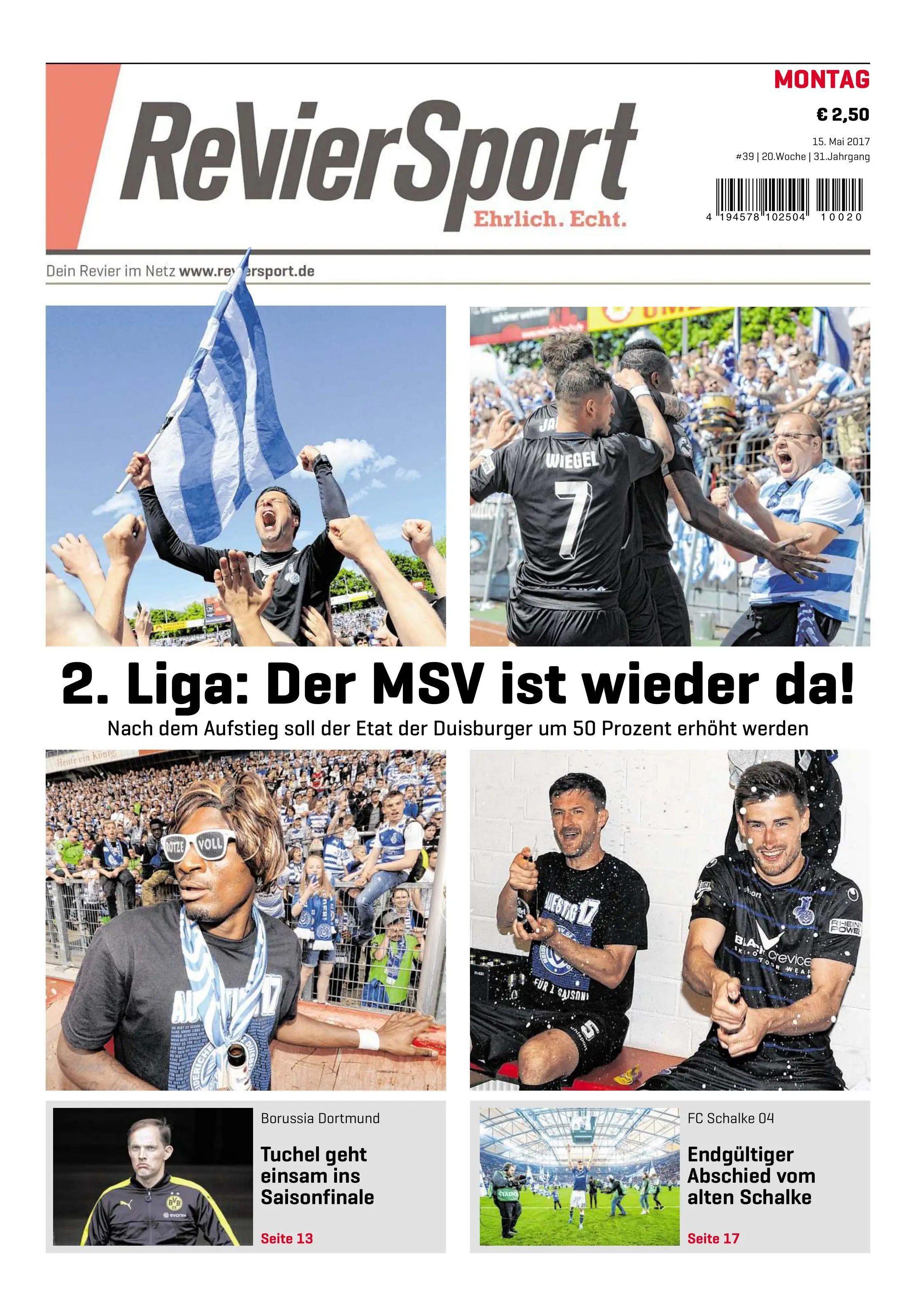 RevierSport – 15 Mai 2017