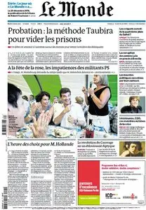 Le Monde du Mardi 21 Aout 2012