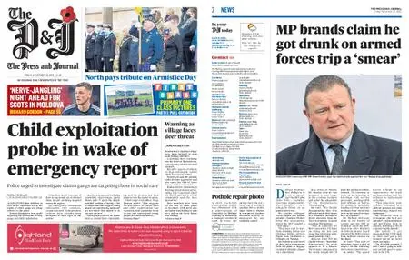 The Press and Journal North East – November 12, 2021