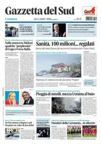 Gazzetta del Sud Cosenza - 24 Novembre 2022