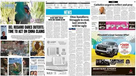 Philippine Daily Inquirer – April 14, 2019