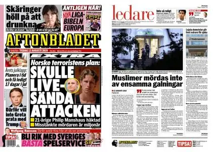 Aftonbladet – 13 augusti 2019